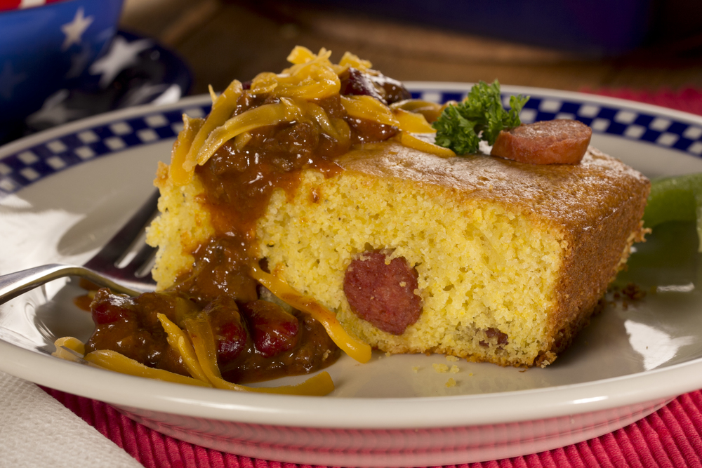 cornbread hot dog casserole cornbread hot dog casserole
